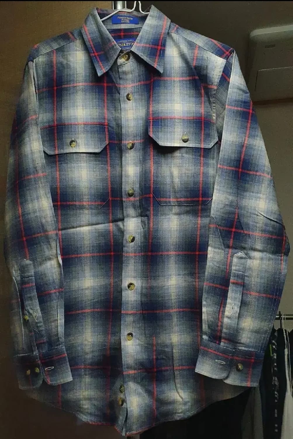 [PENDLETON] 펜들턴 울 체크 셔츠 S (새상품) 상품이미지1