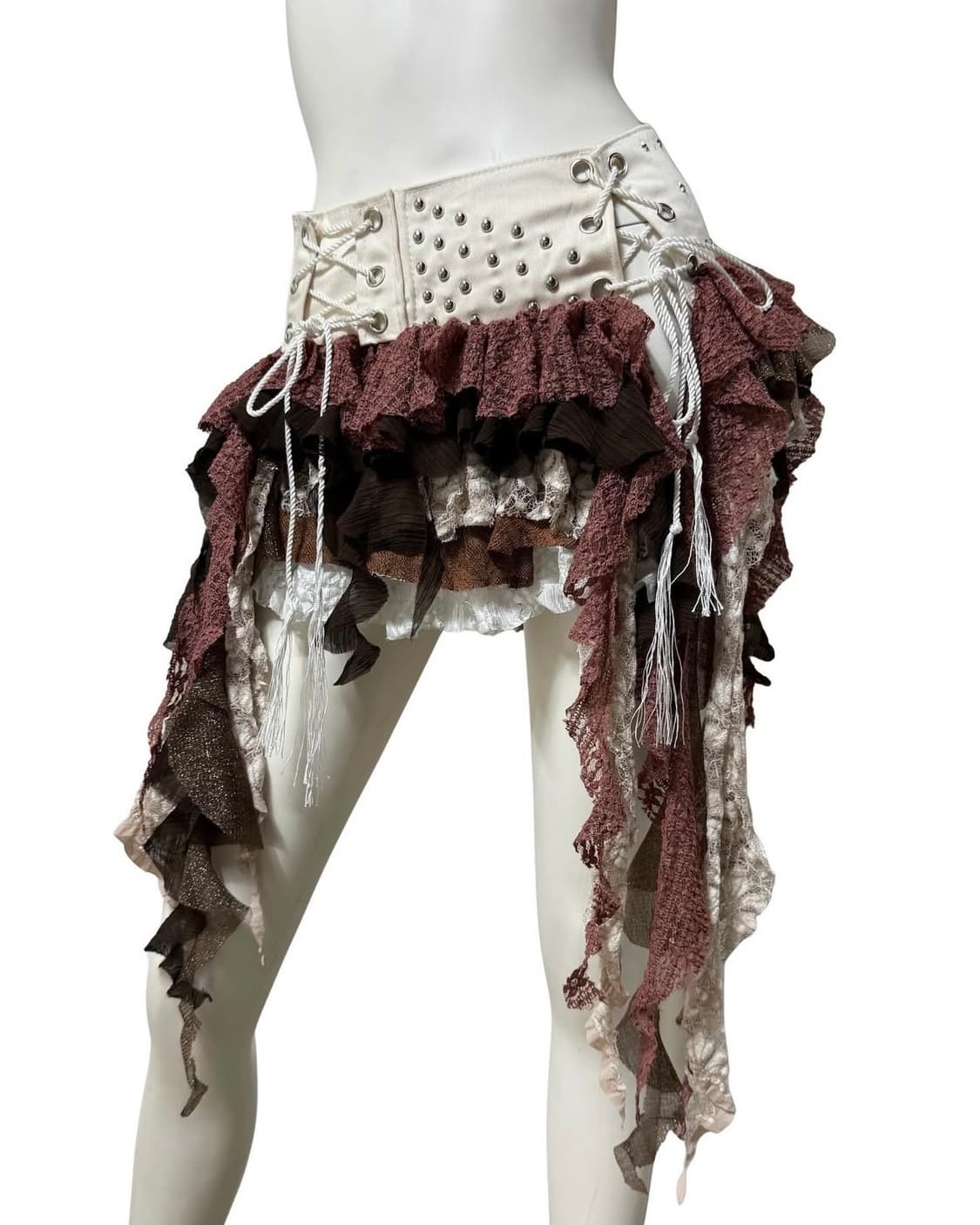 빈티지 갸루 페어리 st 커스텀 스커트 상품이미지1