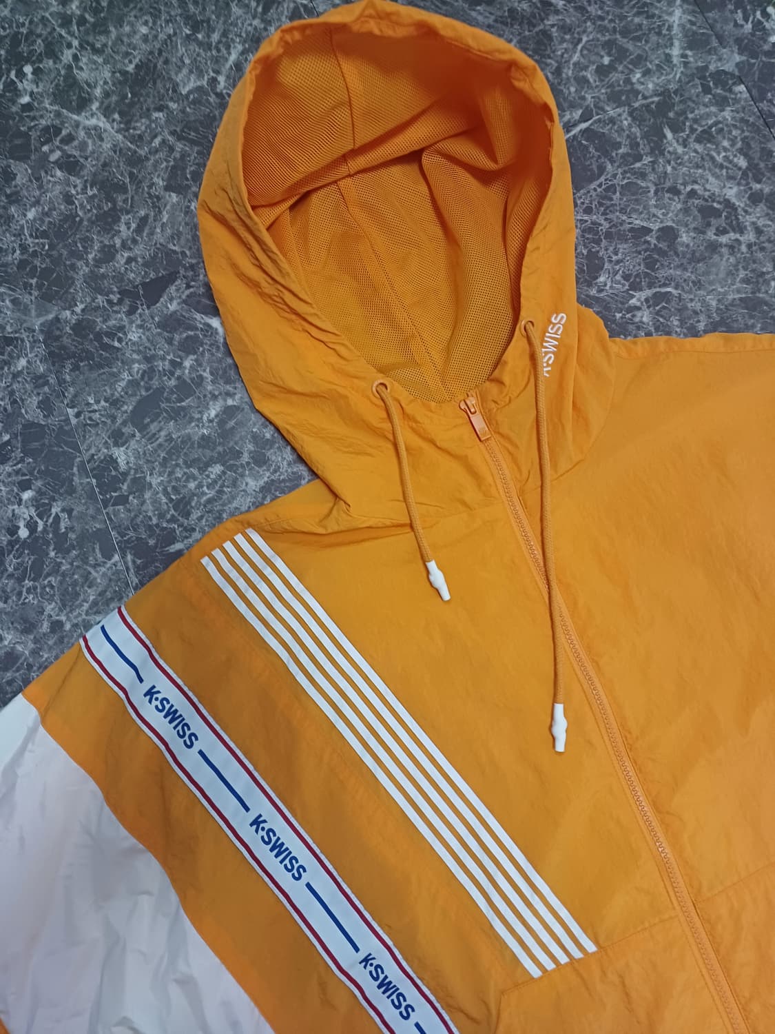 K-Swiss 후드 바람막이 자켓 L 상품이미지3