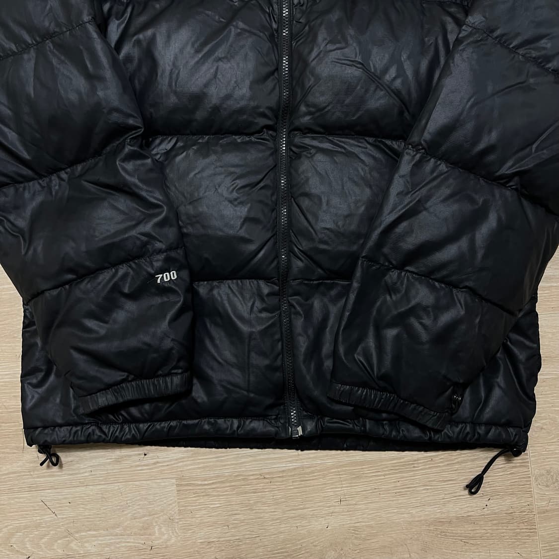 노스페이스 구스다운 700 에코 눕시 패딩 자켓 [블랙] L/100 상품이미지3
