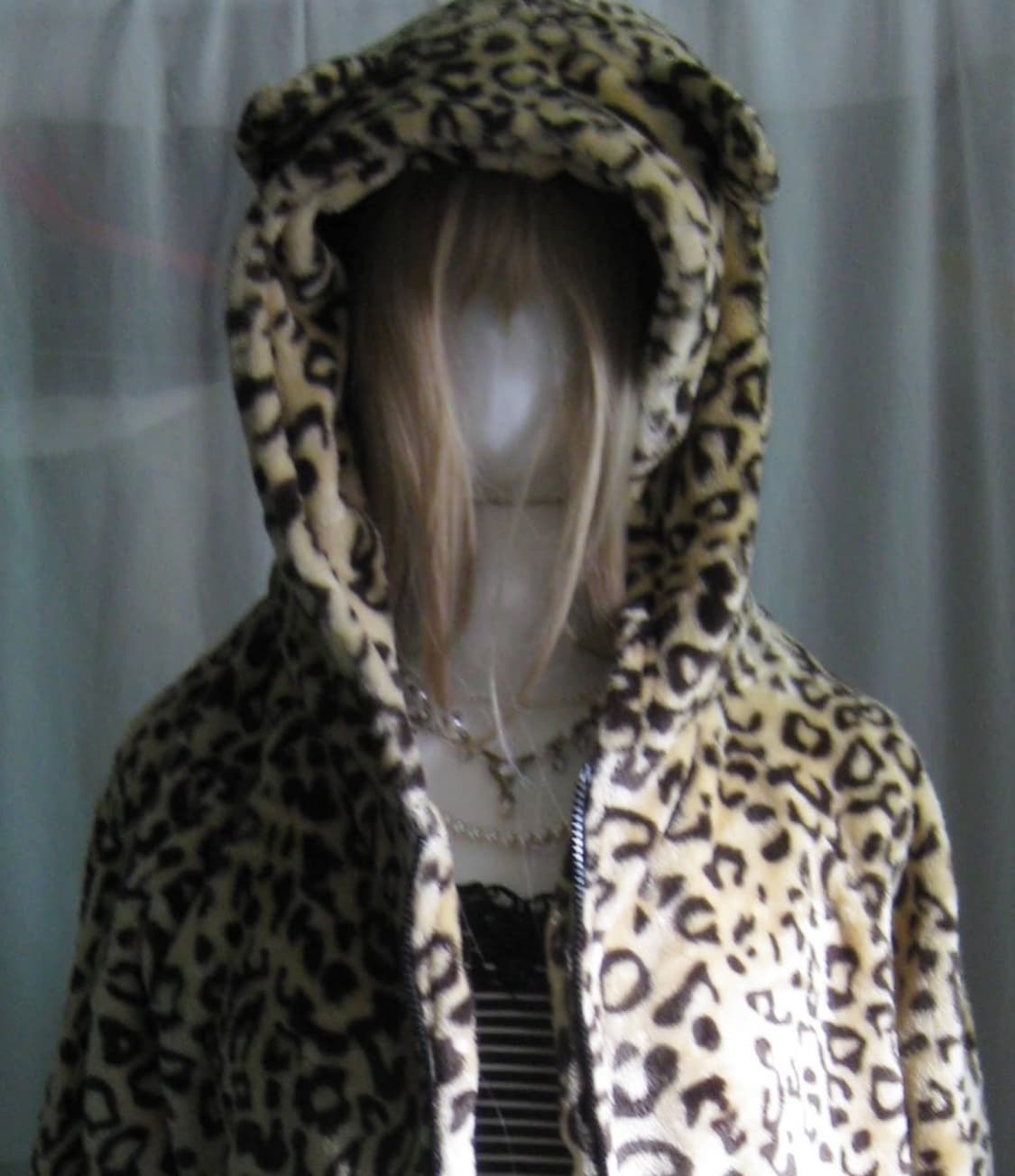 Animal fur zip-up 호피 퍼집업 상품이미지2
