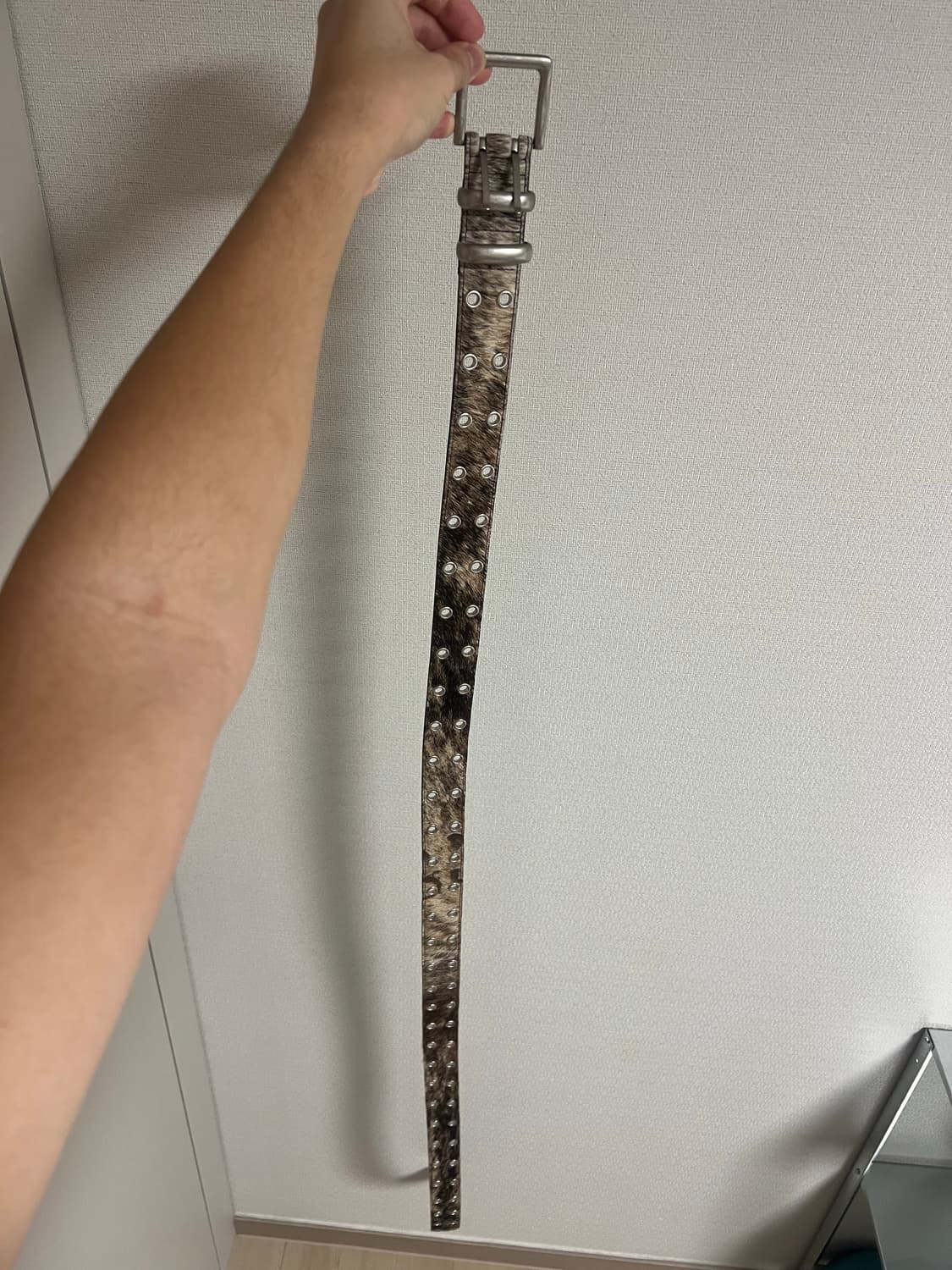 mjd kamien 더블 홀 벨트 오크 브라운 리퍼브 상품이미지3