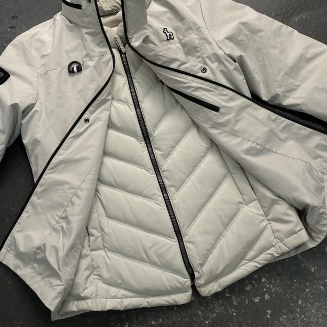 95 헤지스 골프 바람막이 내피포함 상품이미지4