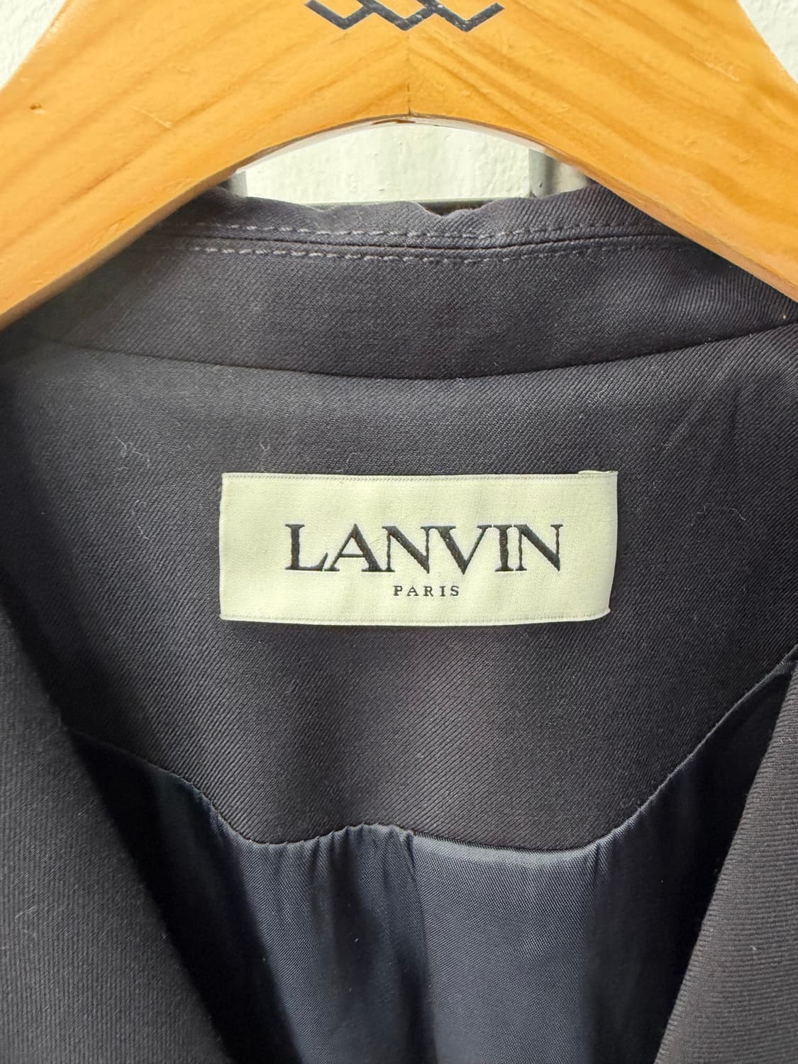 정품) LANVIN 랑방 네이비 여성 자켓 66 상품이미지6