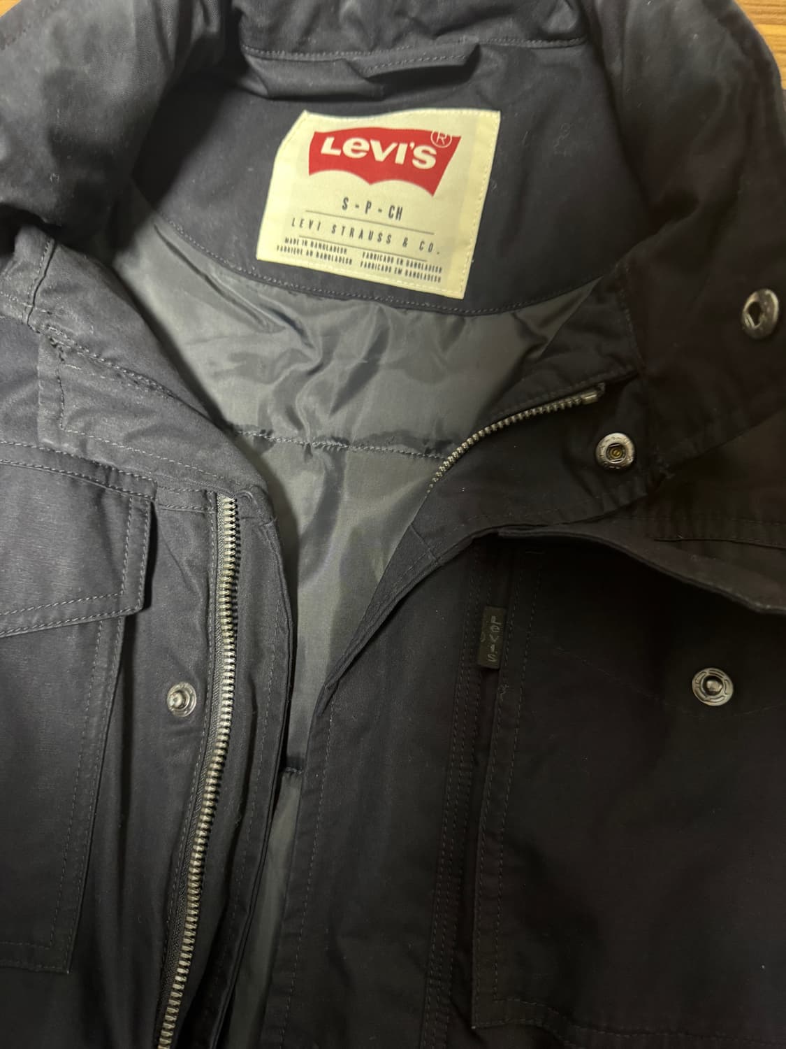 리바이스 코튼 나일론 M-65 필드 자켓 상품이미지3