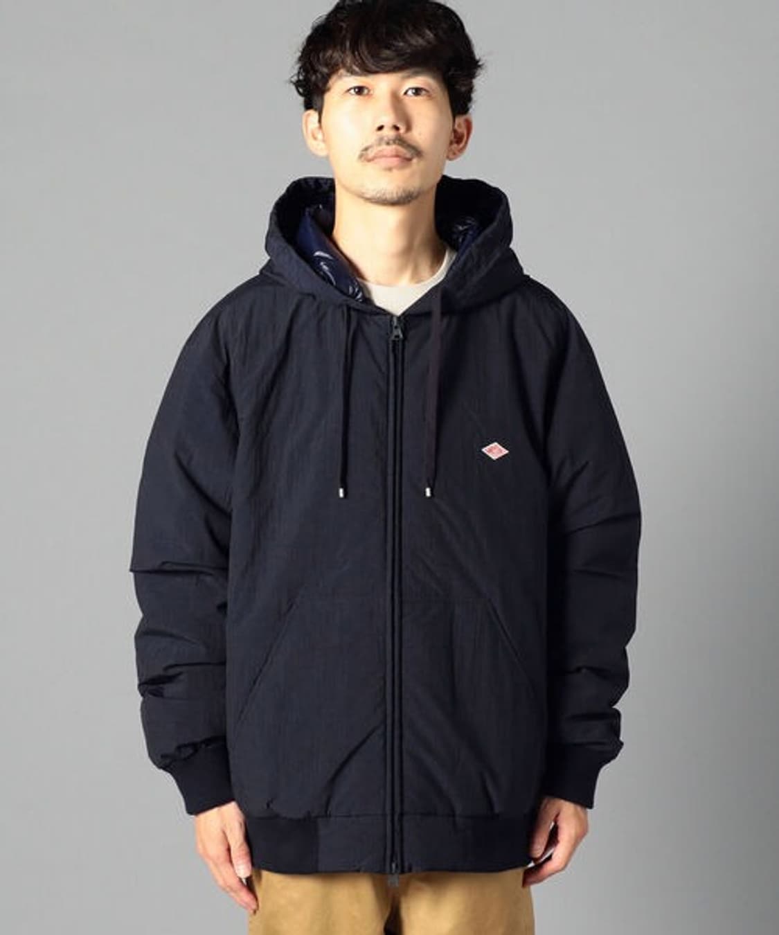 단톤 DANTON Light Down Hooded Jacket 상품이미지2