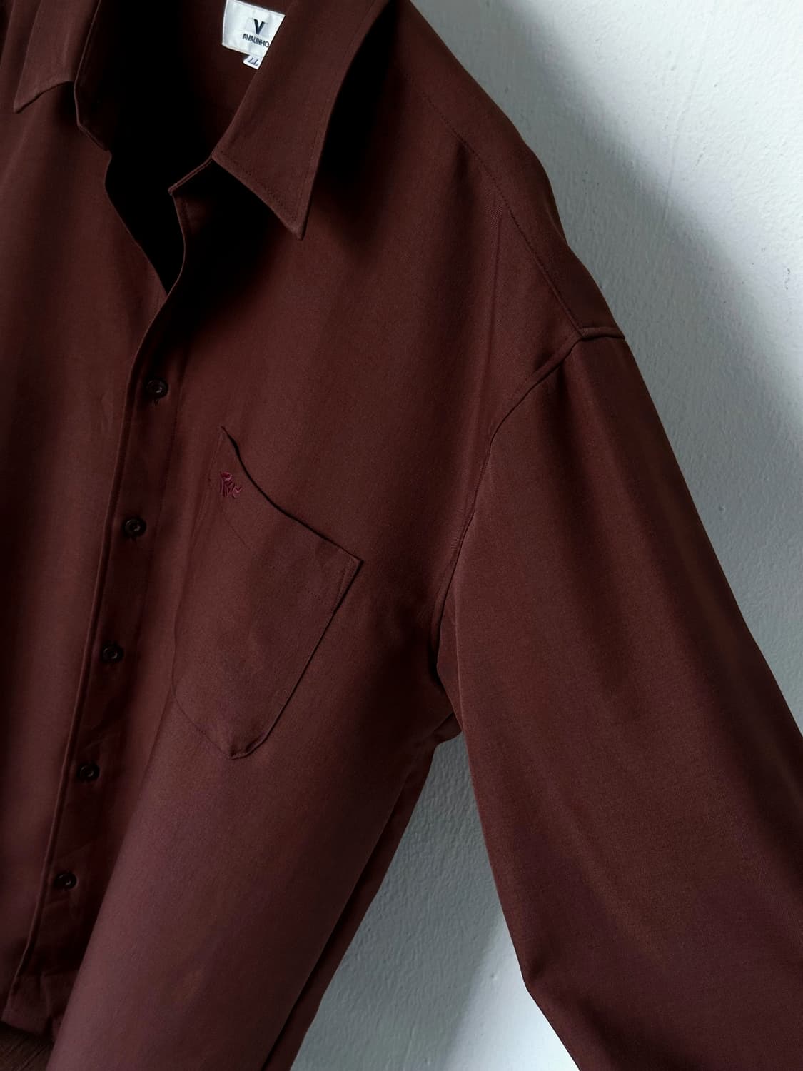 JPN made poly twill fabric stitch shirt 상품이미지3