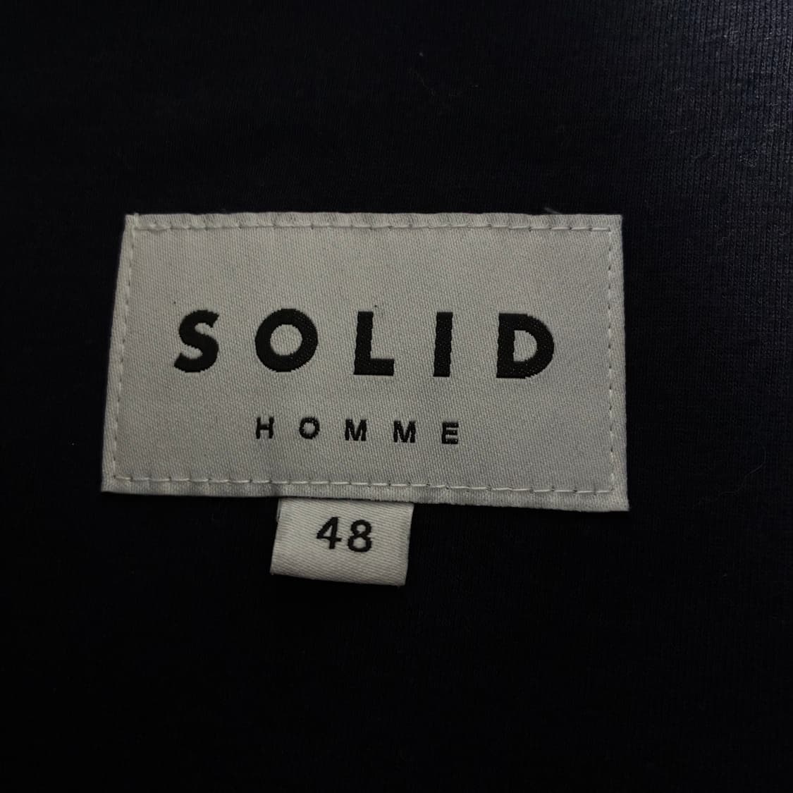 Solid homme  솔리드옴므 코튼 네이비 블루종 자켓  상품이미지6