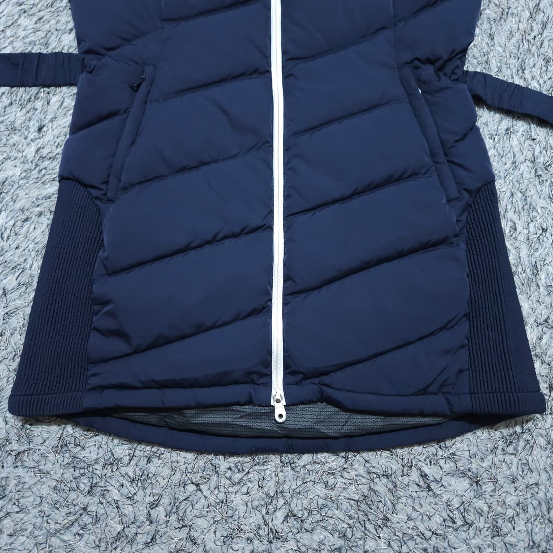 르꼬끄)90 여자 오리털 롱패딩조끼 / 왕눈이샵 상품이미지5