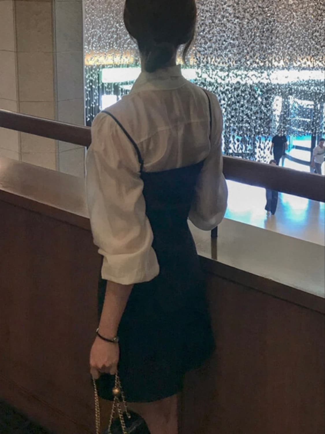 렌느 하객룩 블라우스 원피스 세트 상품이미지2