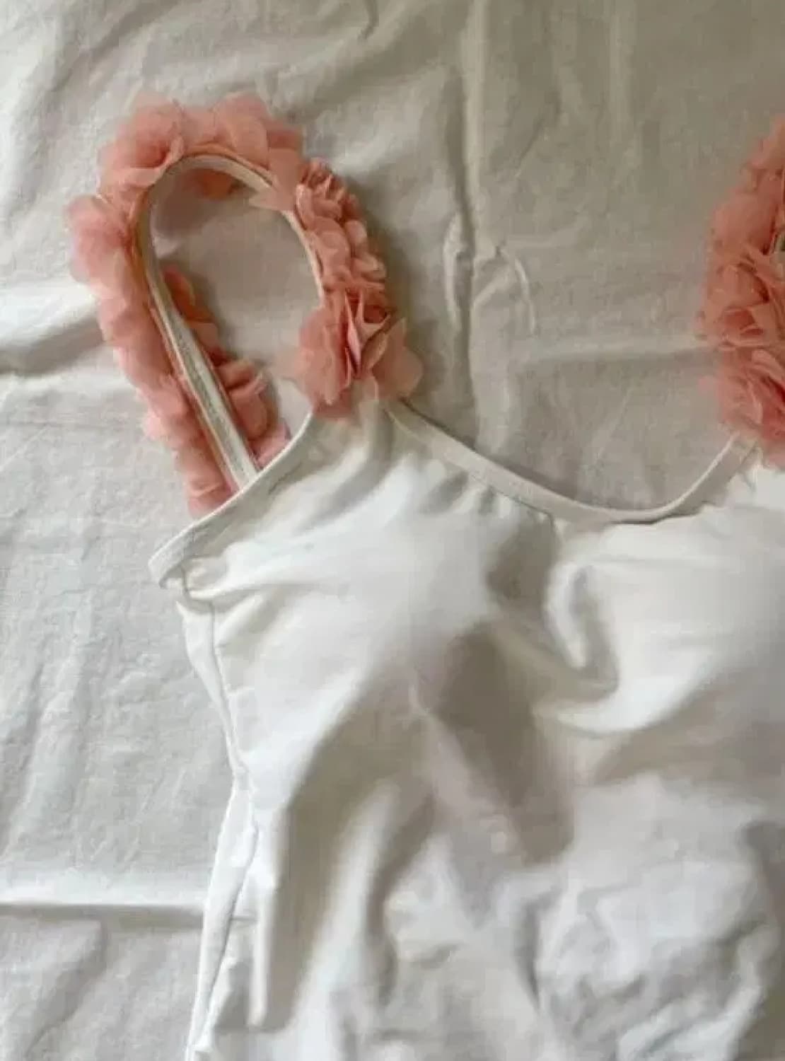 빈티지비키니레쉬가드 달천대장y2k일브핀터깔히메갸루레이스플레어캐캐체깔플라워 상품이미지2
