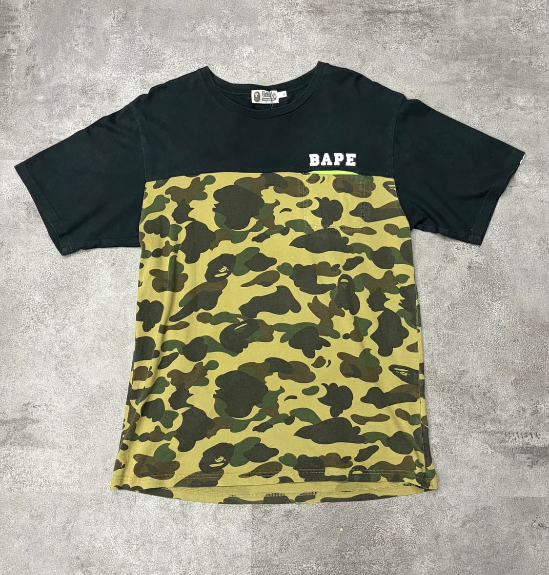 00s A BATHING APE 베이프 카모 반팔 티셔츠 상품이미지1