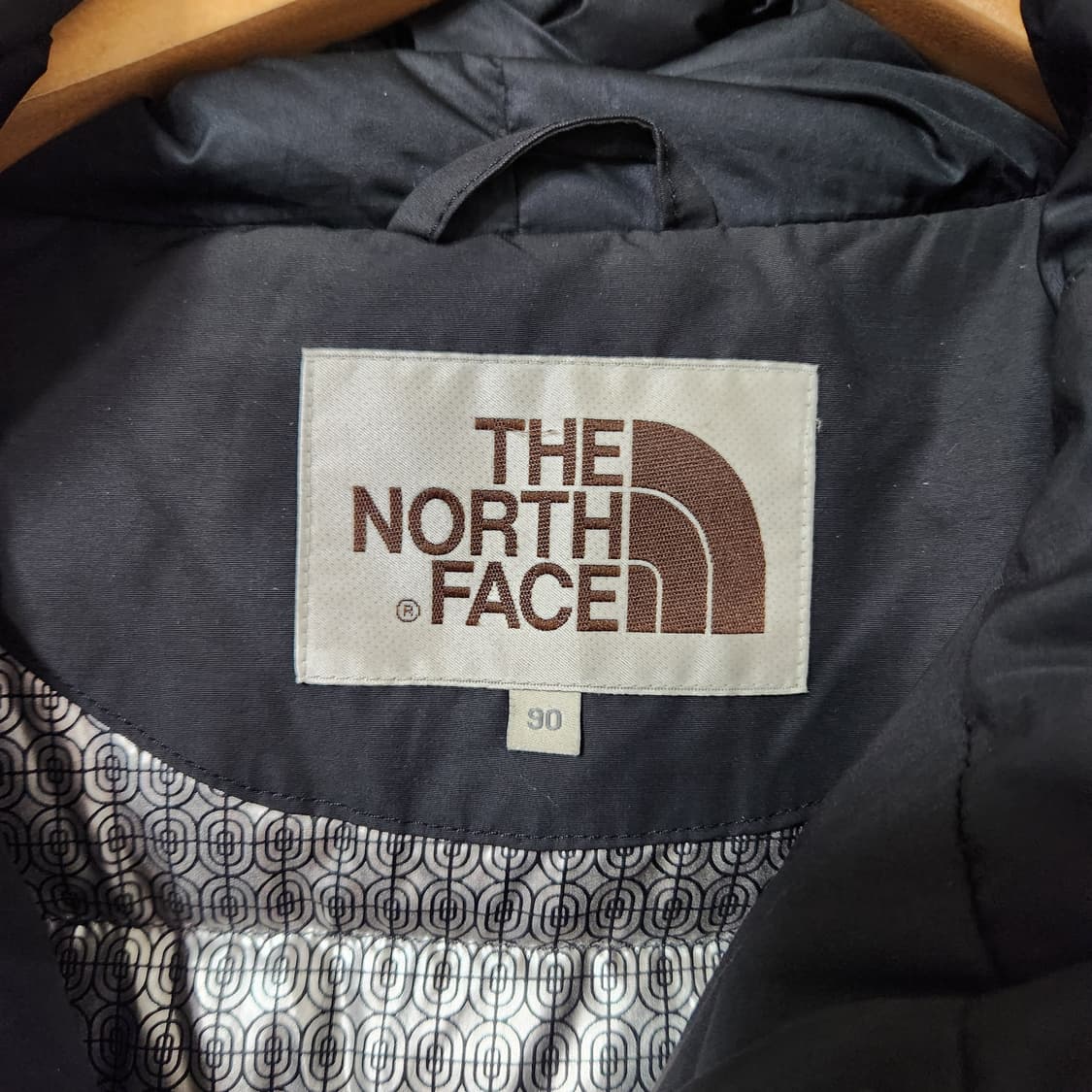 H411 [90] 노스페이스 화이트라벨 거위털 패딩 상품이미지3
