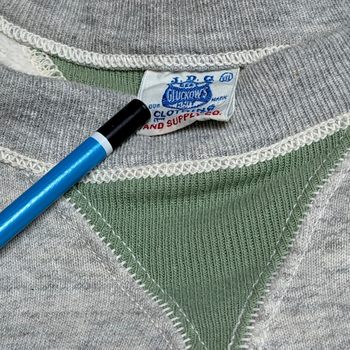 LOT JG-CS20 FREEDOM SWEATS L.GREEN XXL 상품이미지2