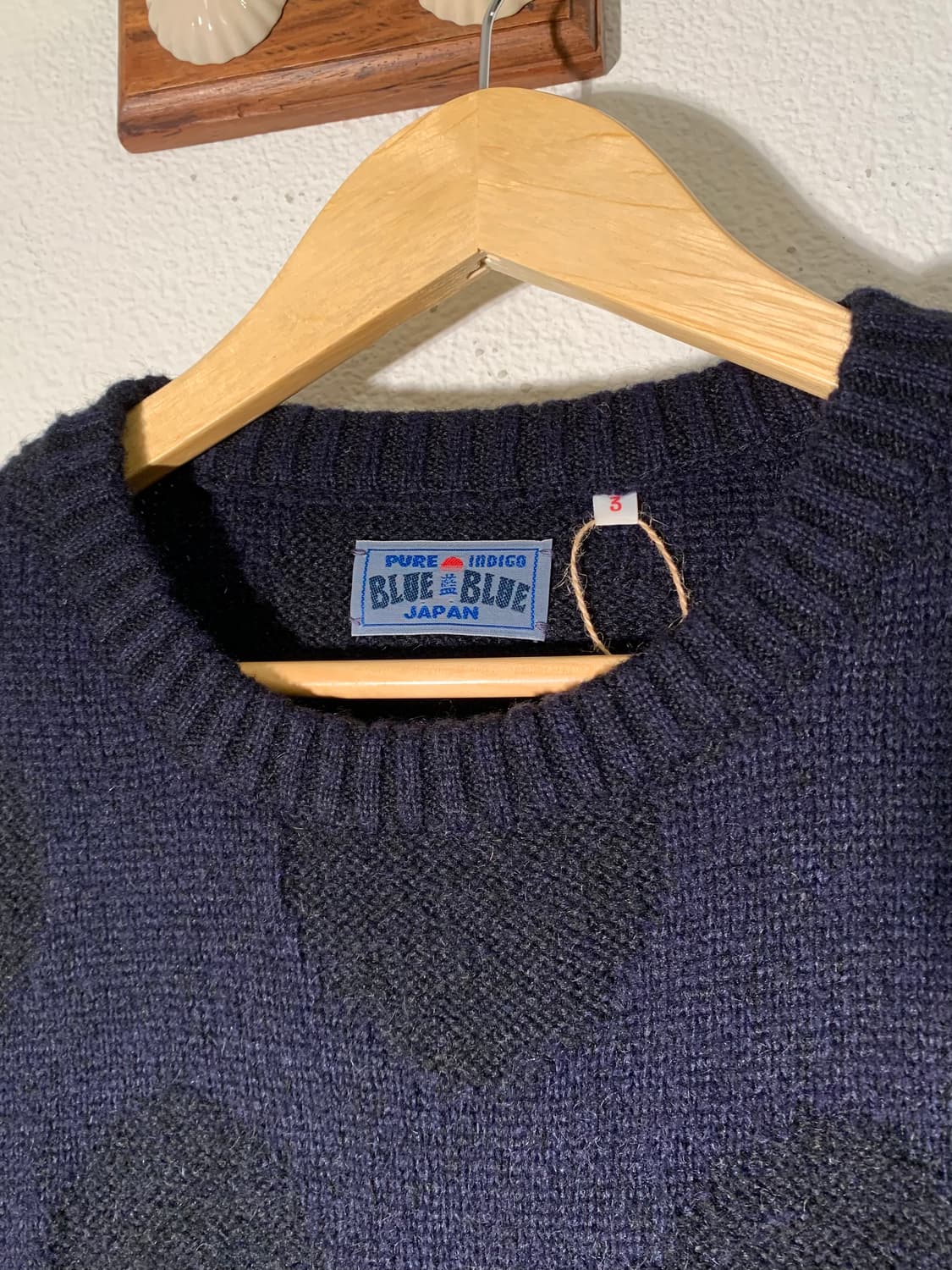 블루블루 도트 니트 상품이미지2