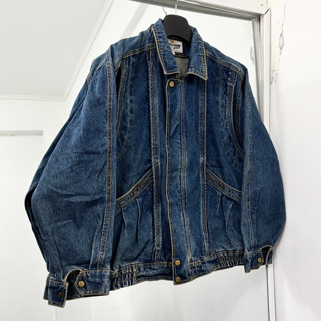 Pedoni 90s 데님 봄버 자켓 상품이미지1