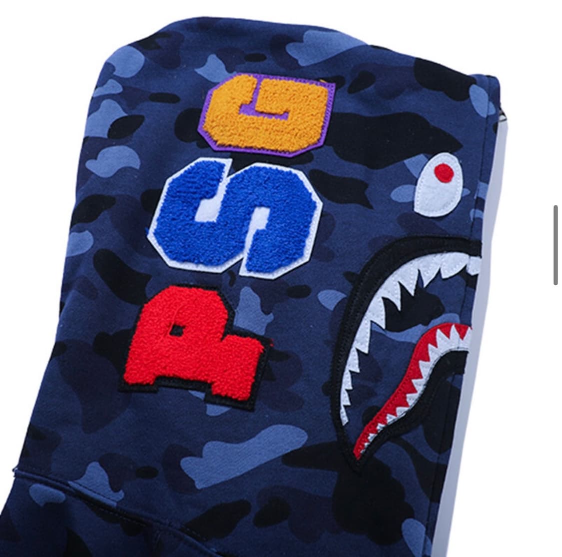 베이프 샤크후드 파리생제르망 상품이미지2