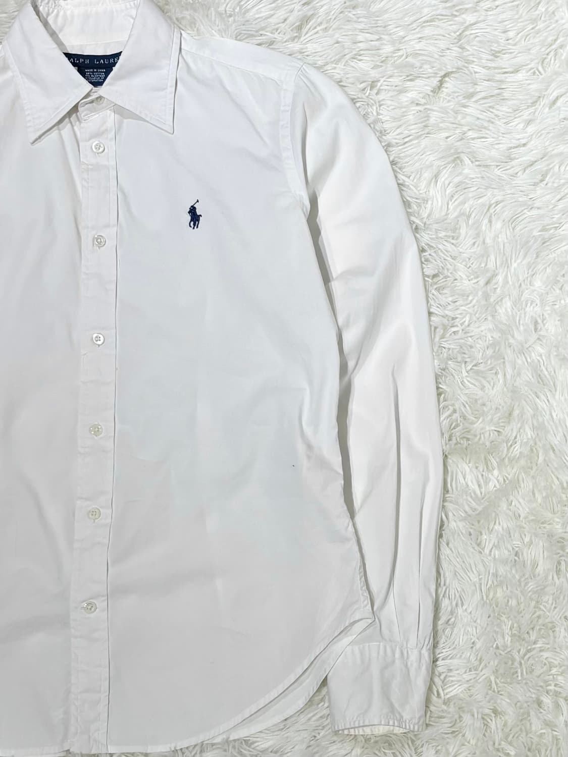 폴로랄프로렌 화이트 포니 셔츠 상품이미지5
