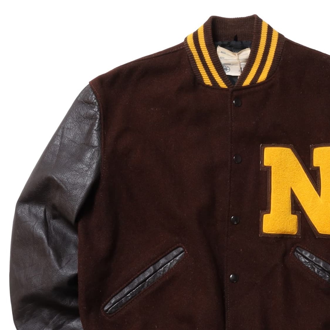 80's Vintage Letterman Varsity Jacket    상품이미지3