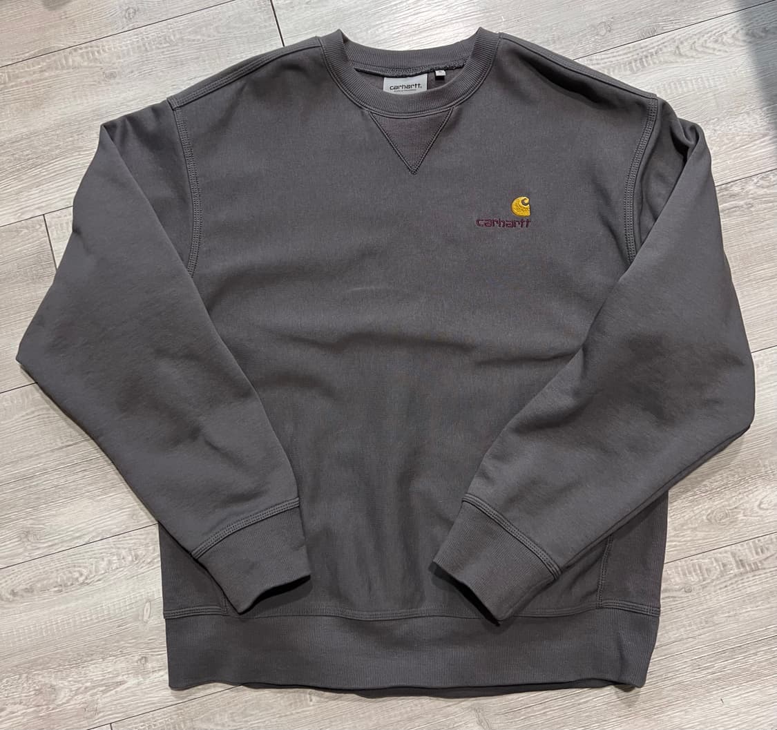 칼하트 맨투맨 아메리칸 스크립트 스웻셔츠 M (105) 상품이미지1