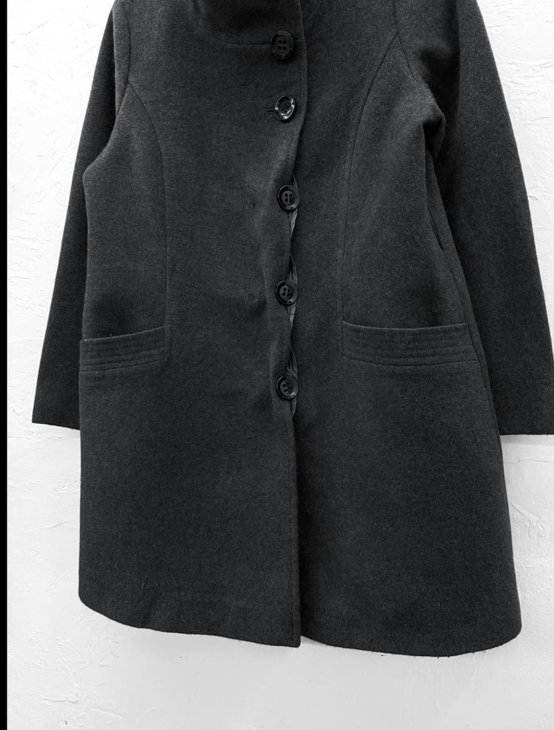 하이넥 빈티지 코트 상품이미지3