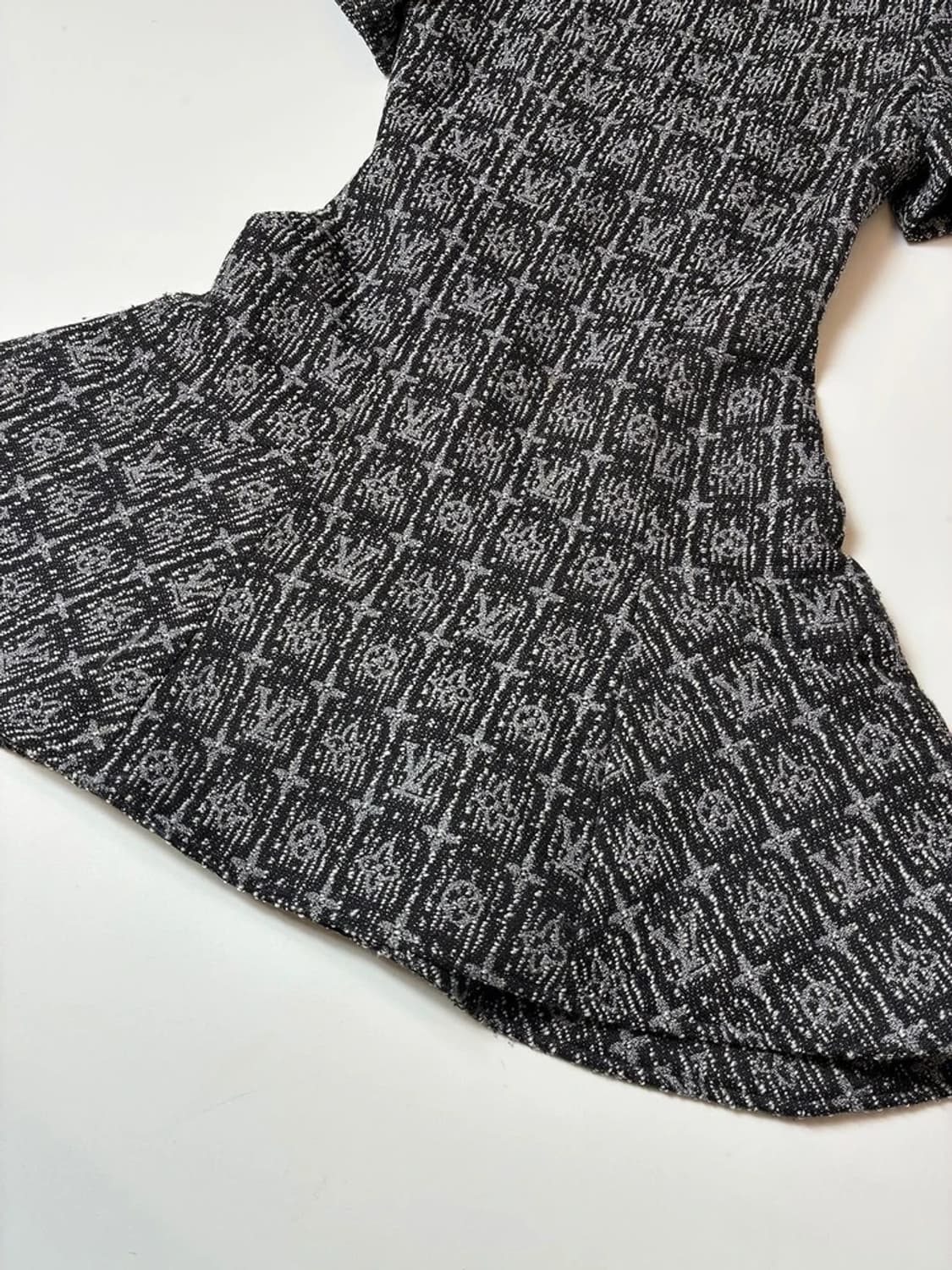 루이비통LouisVuitton21ss메탈릭 트위드모노그램원피스PN8680 상품이미지3