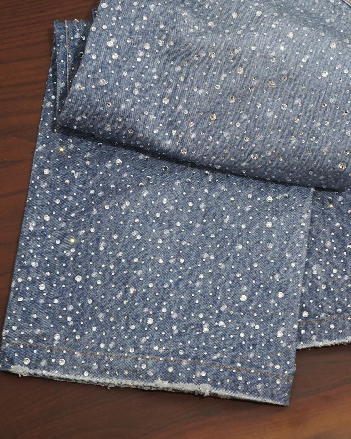 Birth Of Royalchild 라인스톤 데님 팬츠 상품이미지7