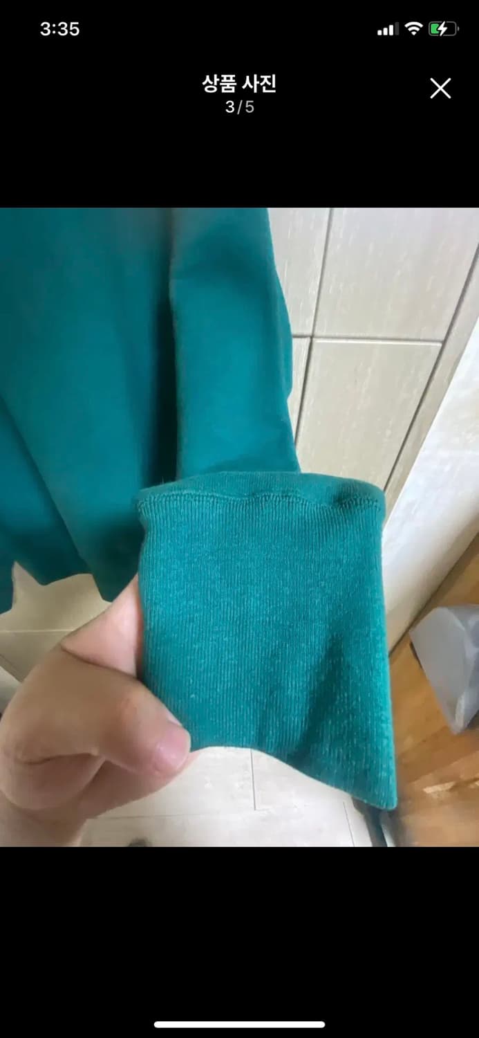 [CAMBER] 캠버 헤비웨이트 맨투맨 스웻셔츠 M사이즈 상품이미지3