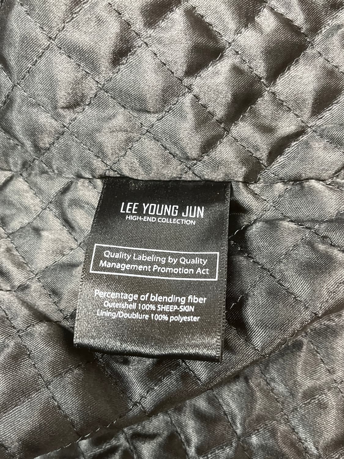 [52] 206옴므 그리즐리 울 자켓 블랙 상품이미지6