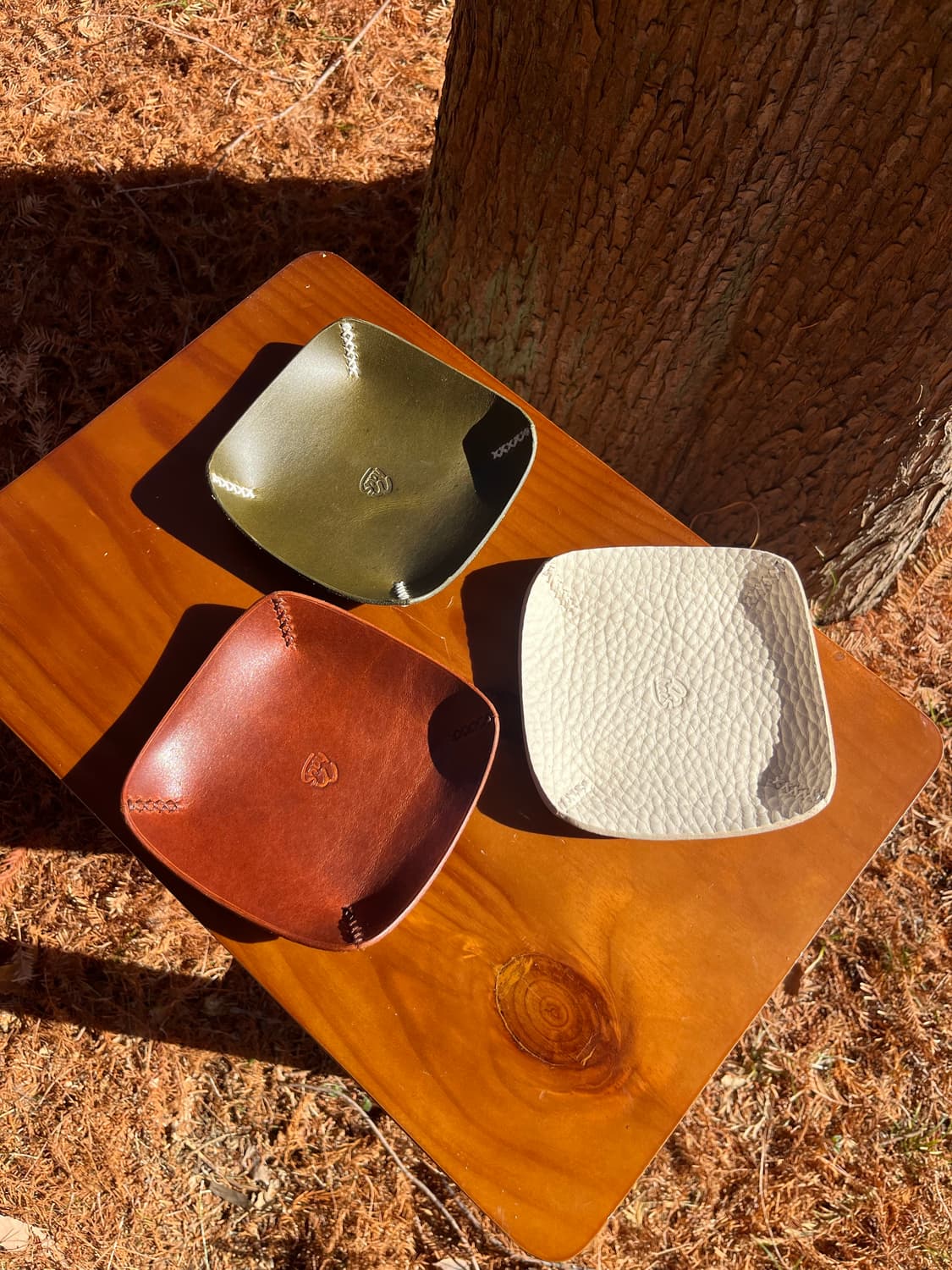 Leather plates ( square type ) 상품이미지1