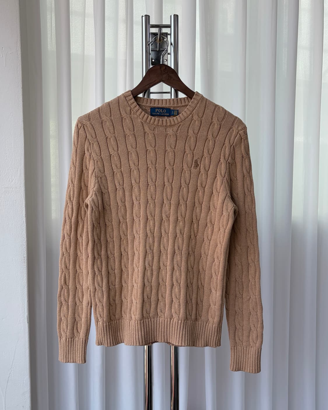 [M]폴로 랄프로렌 꽈배기 케이블 코튼 니트 상품이미지4