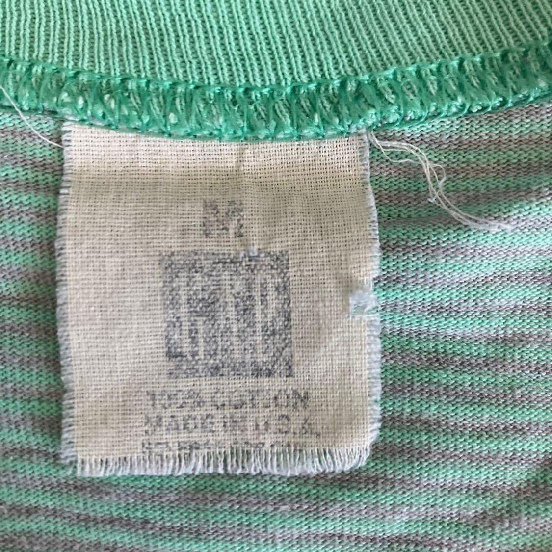 USA 90s old gap border pocket tee 상품이미지3