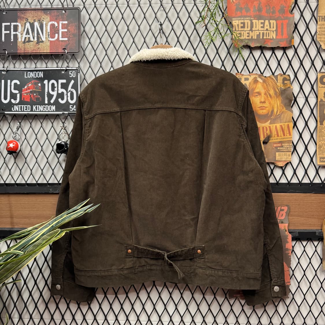 리바이스 타입 3 쉐르파 코듀로이 트러커 자켓 브라운 상품이미지2