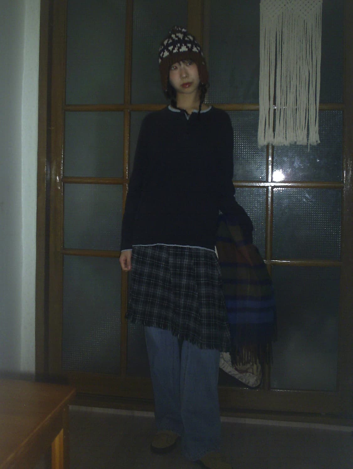 vintage layered long sleeve top[uniqlo] 상품이미지4