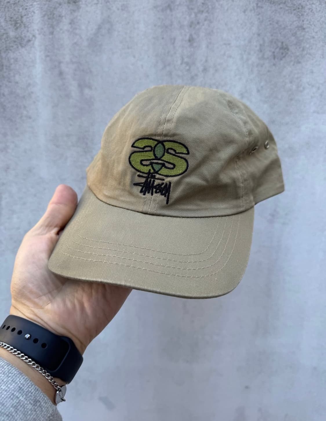 90s 스투시 더블 S 로고 볼캡 상품이미지2