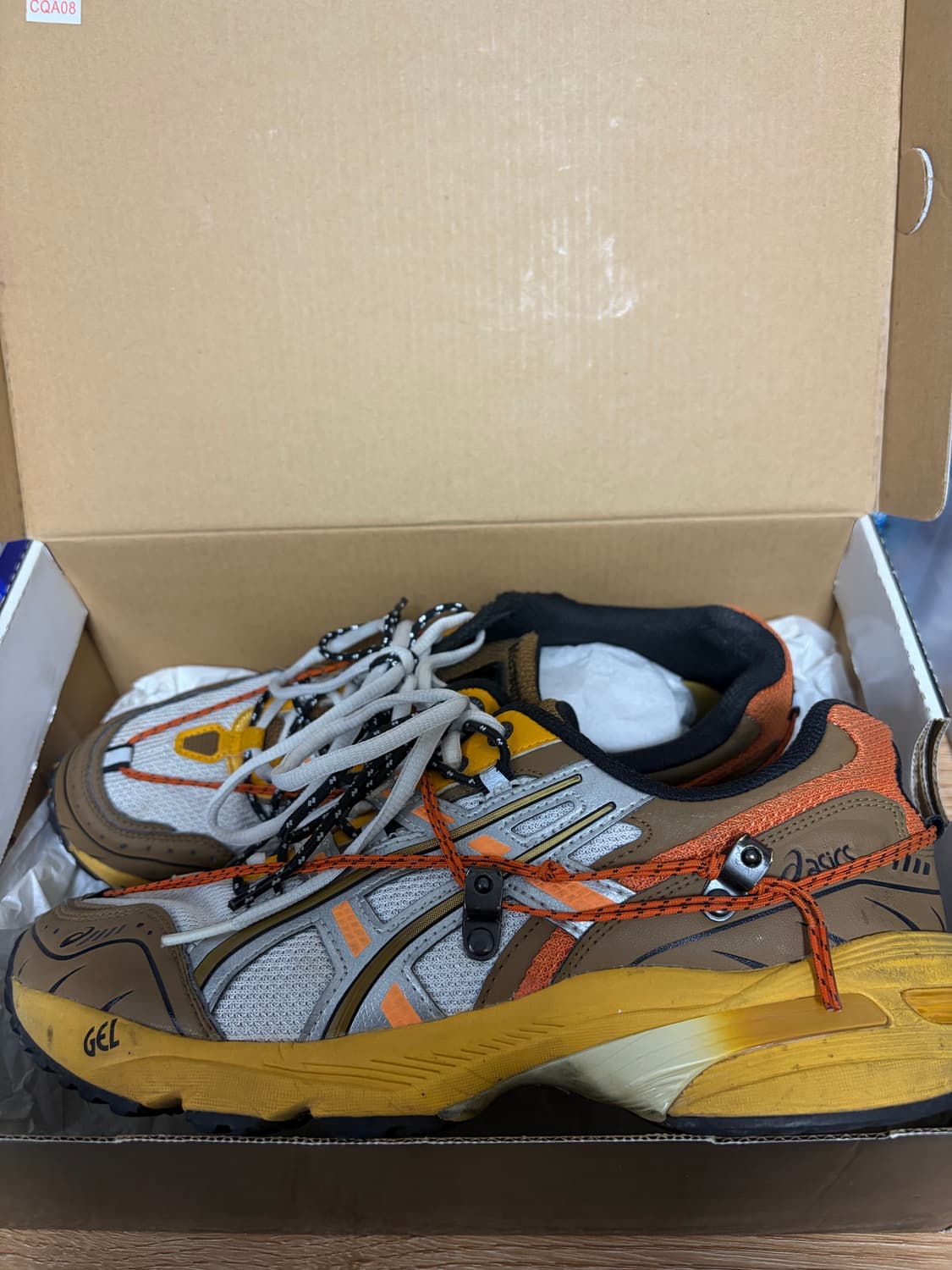 아식스x앤더슨벨 젤1090 화이트 오렌지 270 상품이미지1