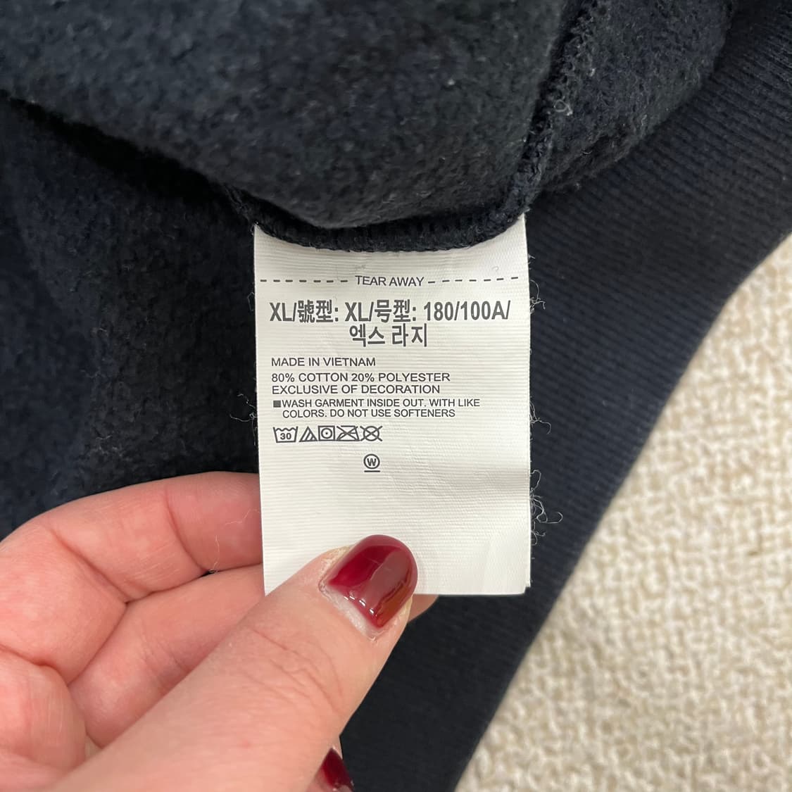 [XL] 언더아머 라이벌 플리스 카모 워드마크 크루 맨투맨 스웻셔츠 01 상품이미지3