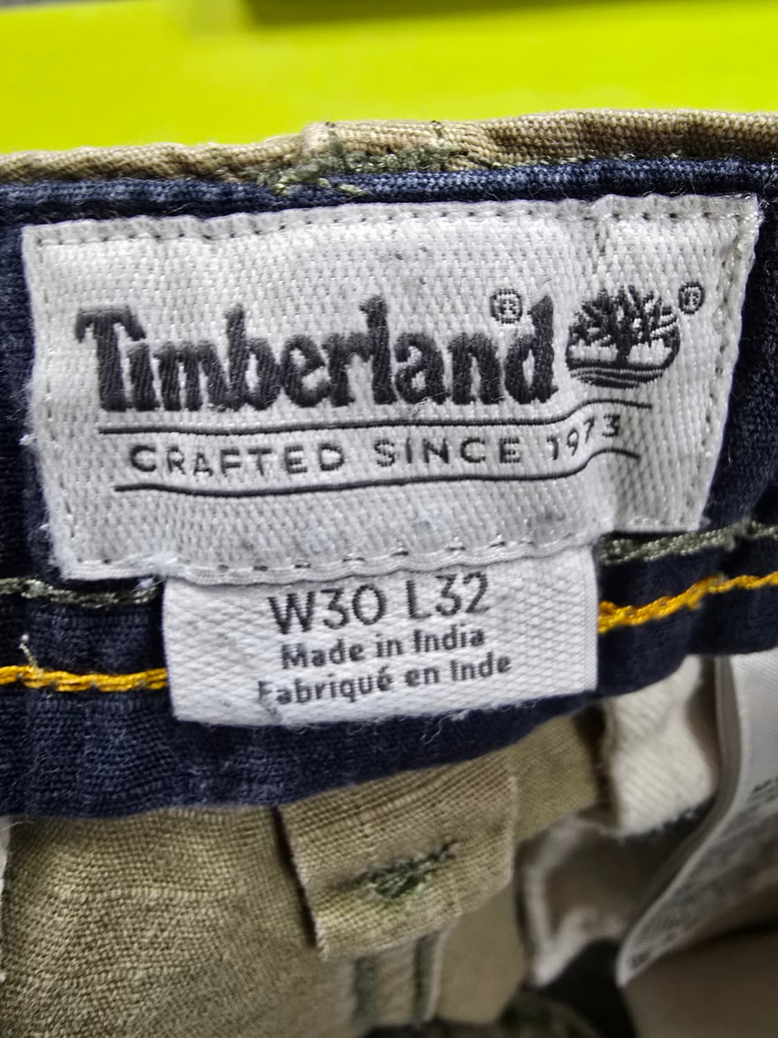 팀버랜드 카키색 카고 팬츠 (1475) 상품이미지4