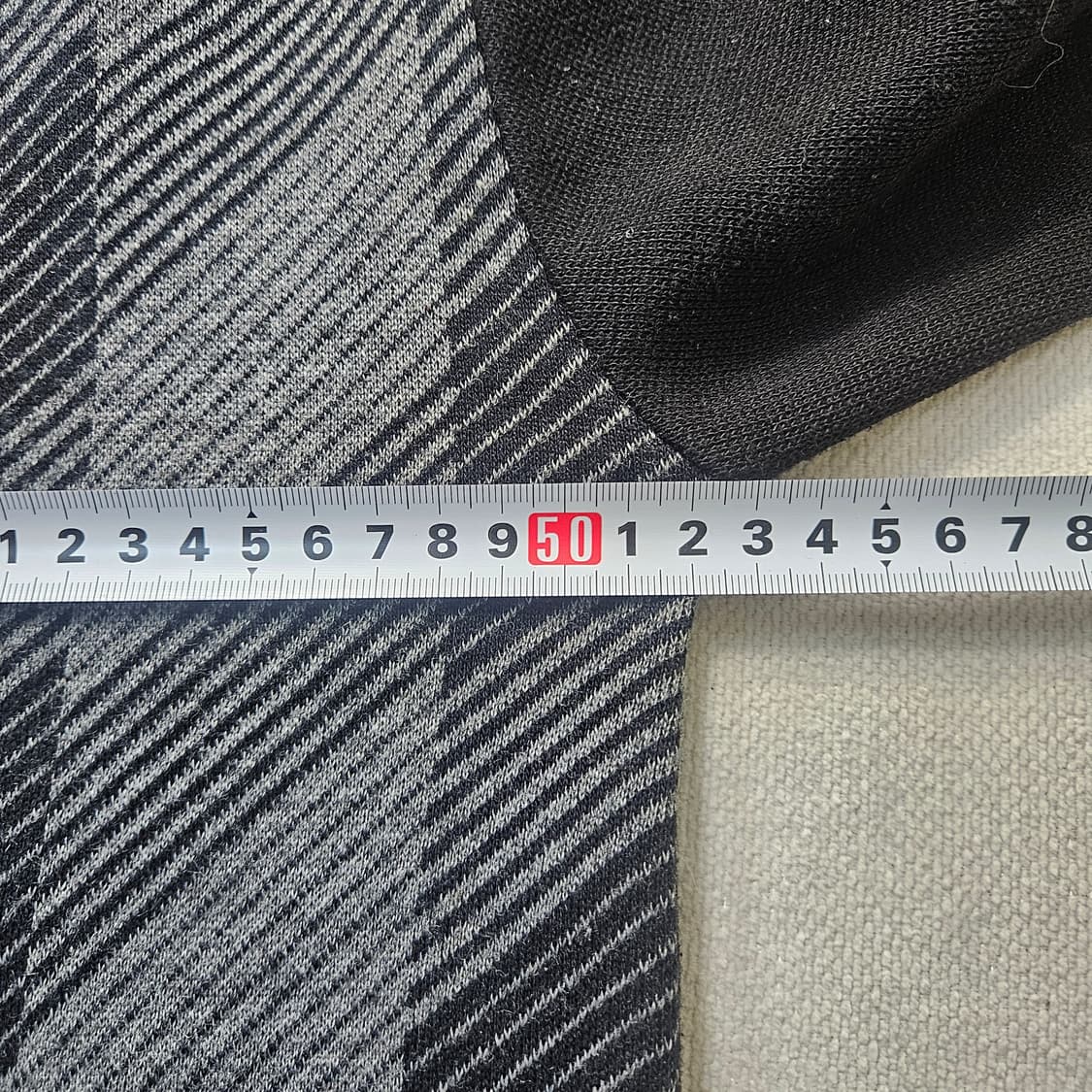 실측확인 빈티지 터틀넥 패턴 니트 스웨터 0325Y 상품이미지5