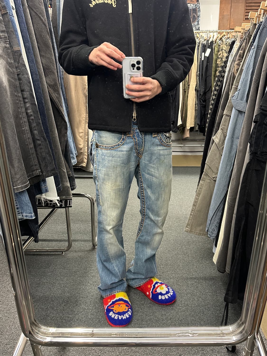 28) 트루 릴리전 y2k 부츠컷 데님팬츠 상품이미지2