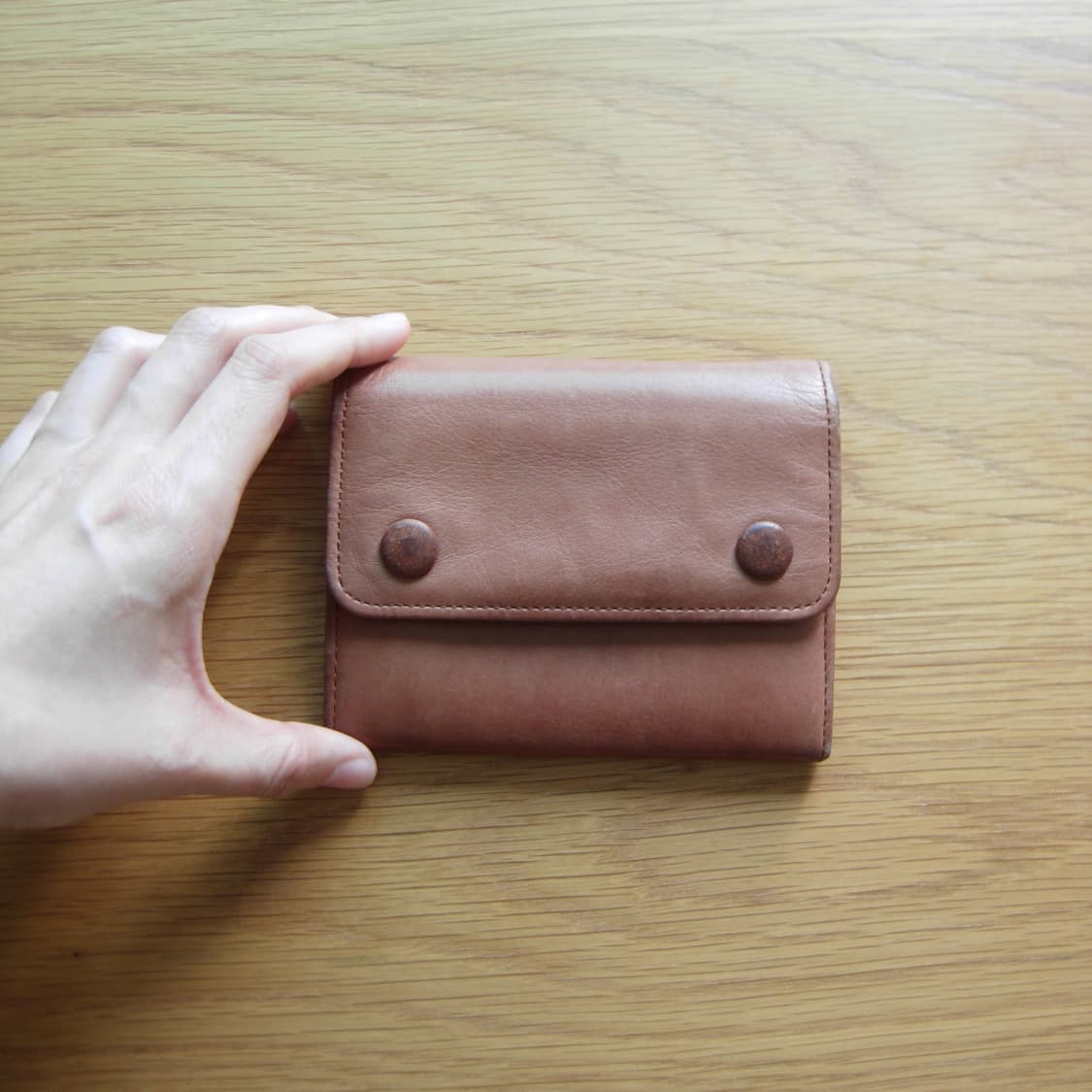 Margaret Howell leather half wallet 상품이미지2