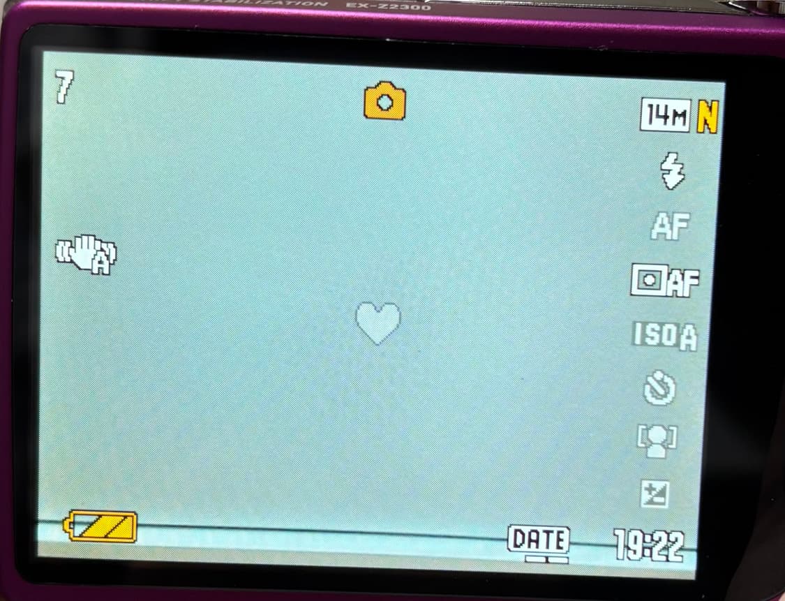 카시오 엑슬림 EX-Z2300 퍼플 풀박💟 상품이미지4