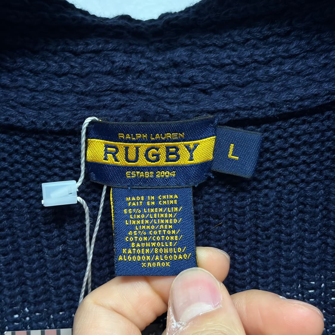 폴로 랄프로렌 럭비 숄카라 가디건 상품이미지3