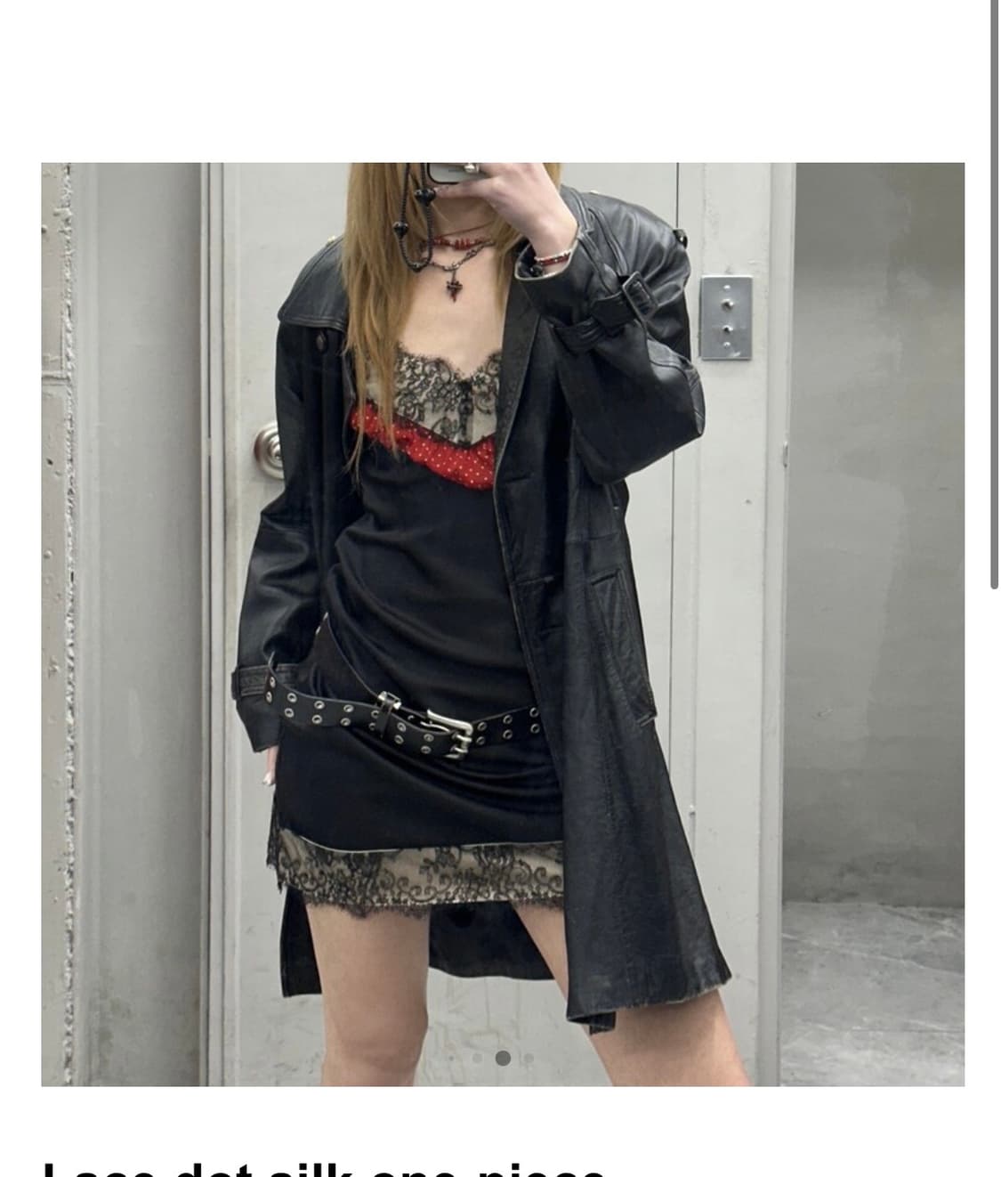 야에빈티지 리얼레더 자켓 가죽자켓 코트 상품이미지1