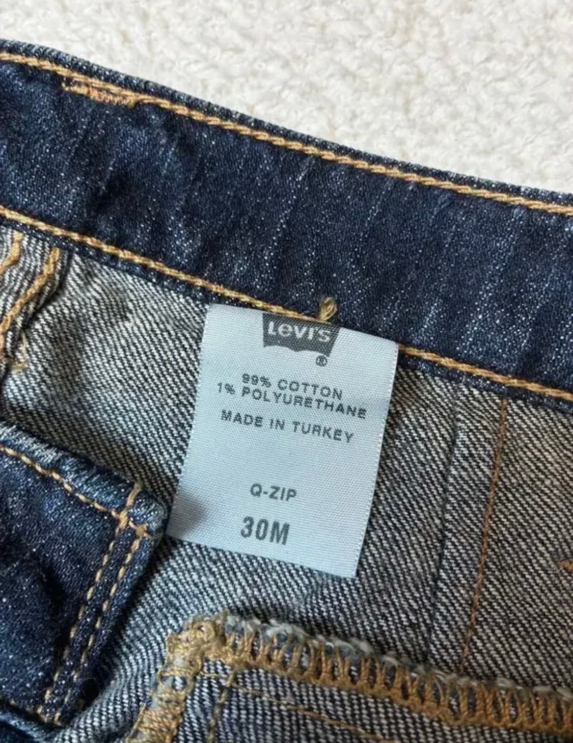 리바이스 밀레니엄 로우라이즈 부츠컷 데님팬츠 상품이미지8