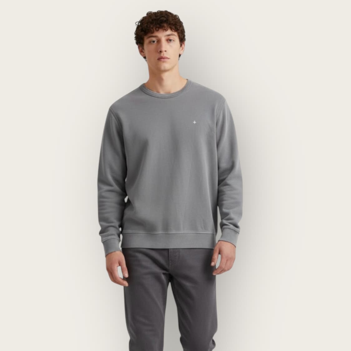 S/ 스톤아일랜드 자수로고 맨투맨 상품이미지1