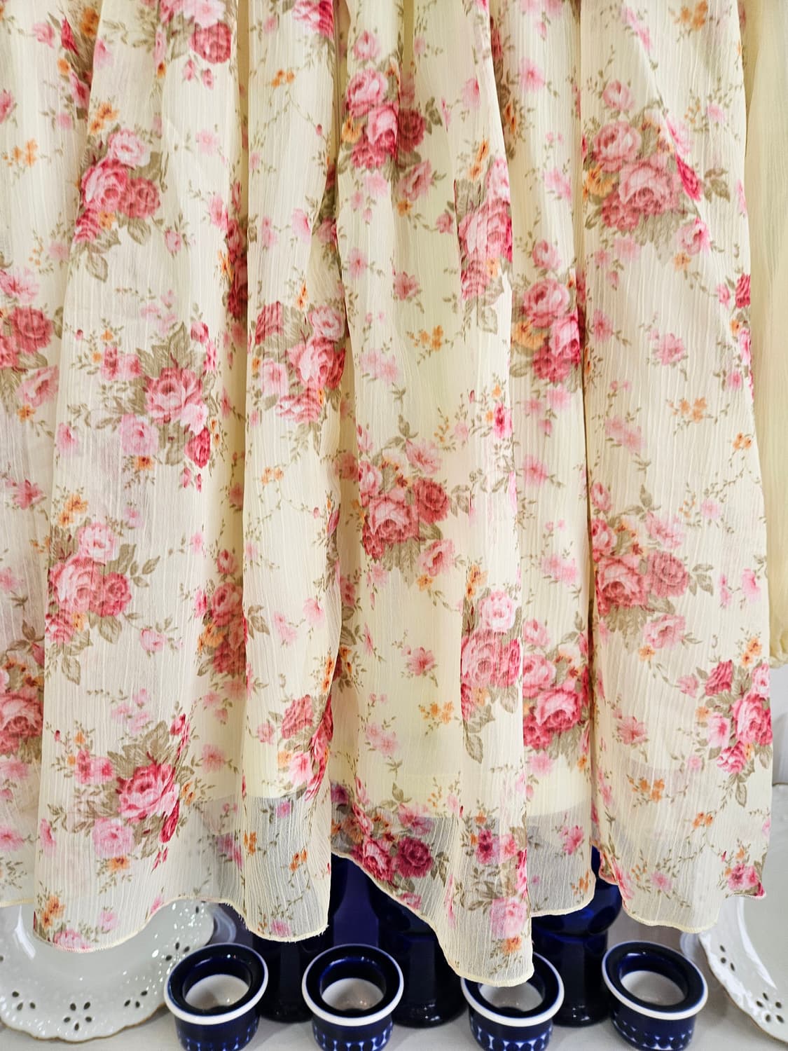 리즈리사(LIZ LISA) 로즈 프릴 쉬폰 원피스 상품이미지8