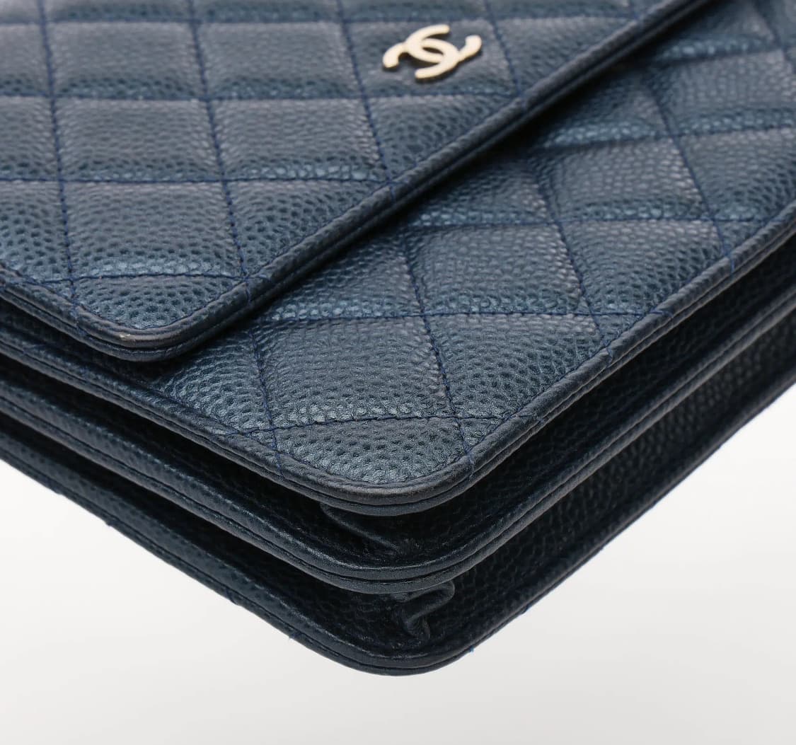 [S급] 샤넬 금장 캐비어 스퀘어 미니 크로스백 판매합니다!!! 상품이미지7