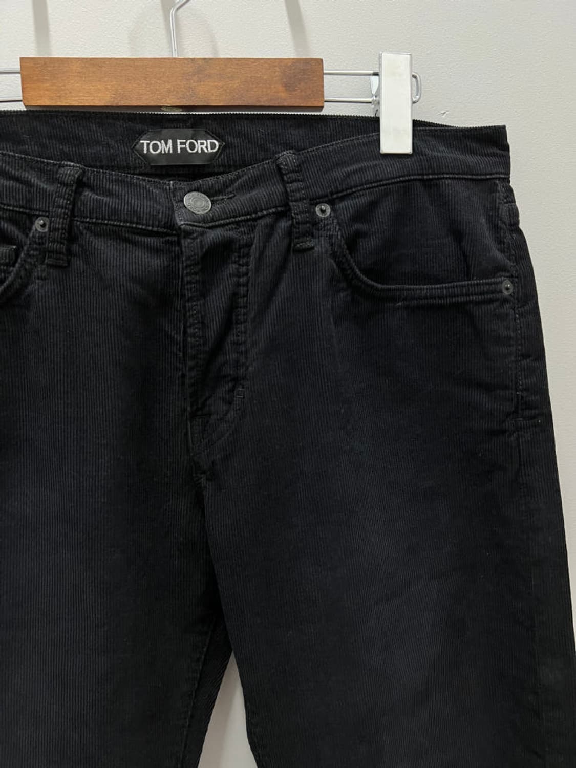 톰포드 백 로고 패치 코듀로이 슬림핏 팬츠(새상품) 상품이미지5