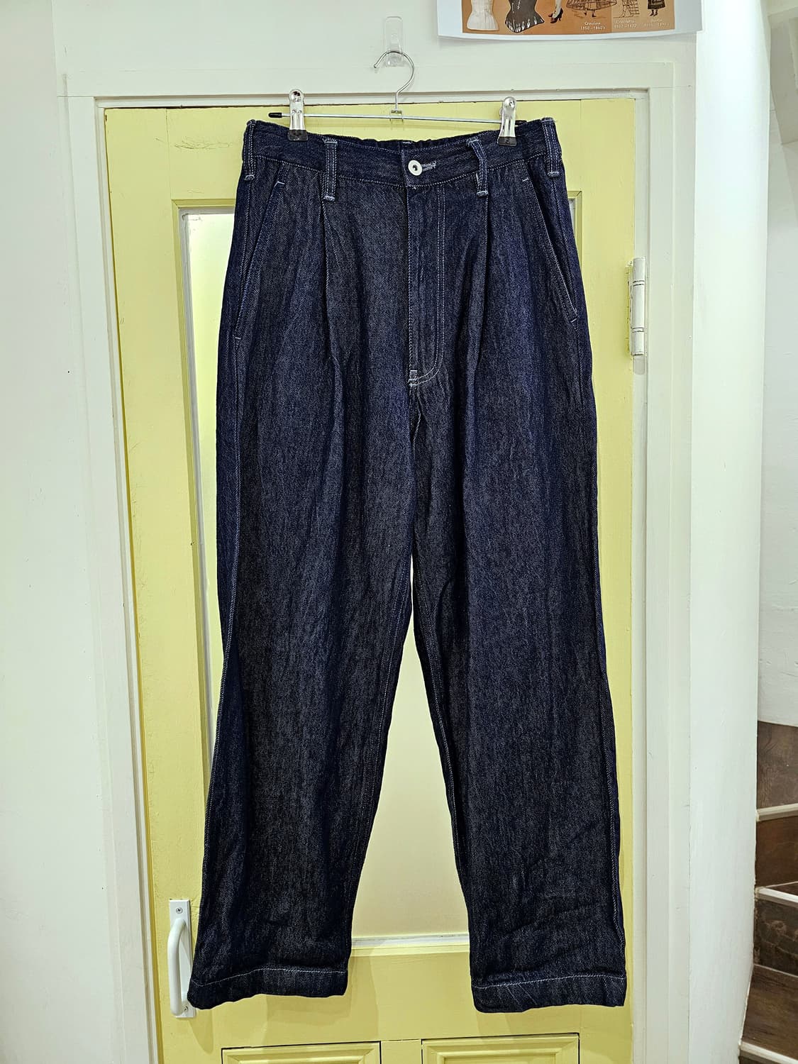 핀턱 생지 배기핏PT 상품이미지2